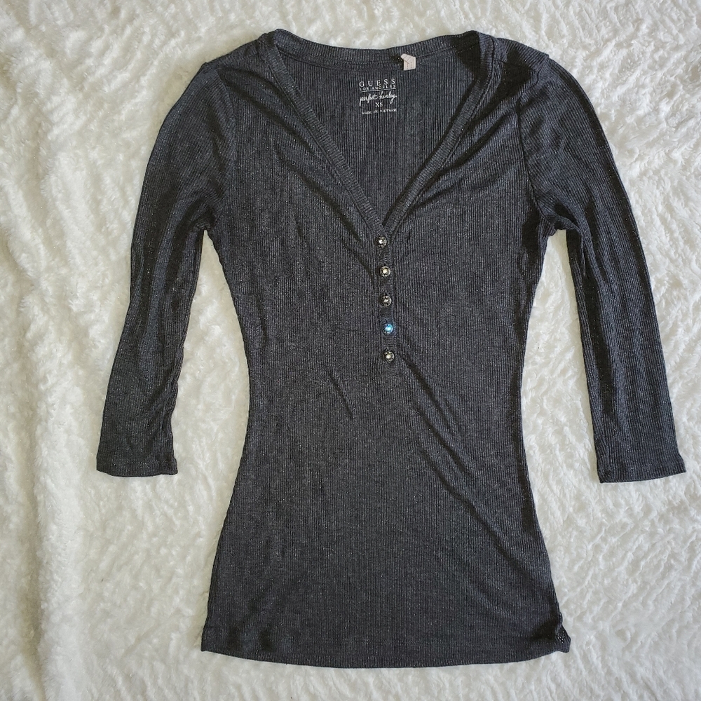 Guess Perfect Henley Tee